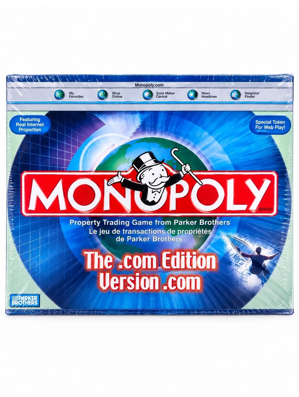 Monopoly The .com Edition Board Game - Brand New